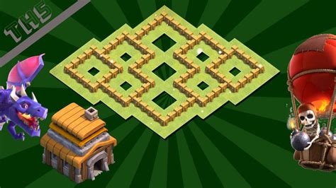 best town hall 5 base layout.